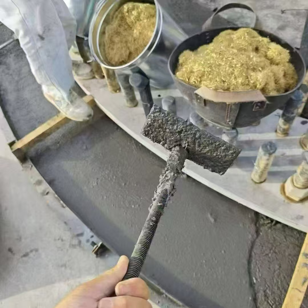 通海C120钢纤维高强无收灌浆料 轧机压缩机汽轮机发电机锻压设备底座灌浆材料